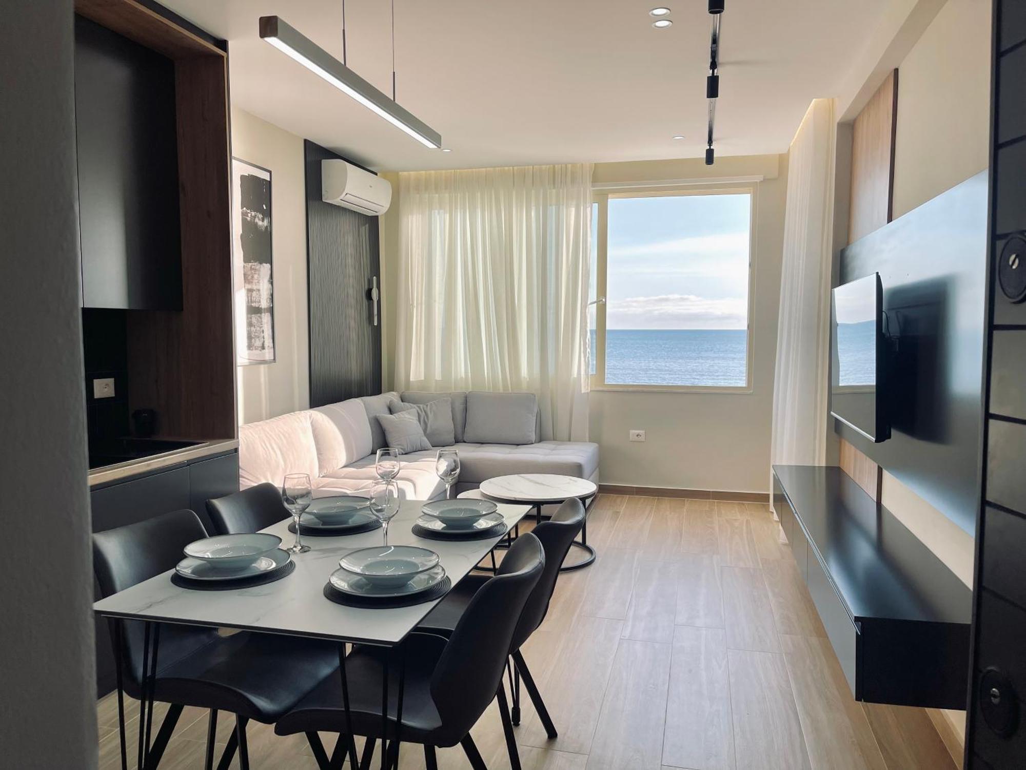 Luxurious Dreamy Seaview Apartment Дуррес Экстерьер фото