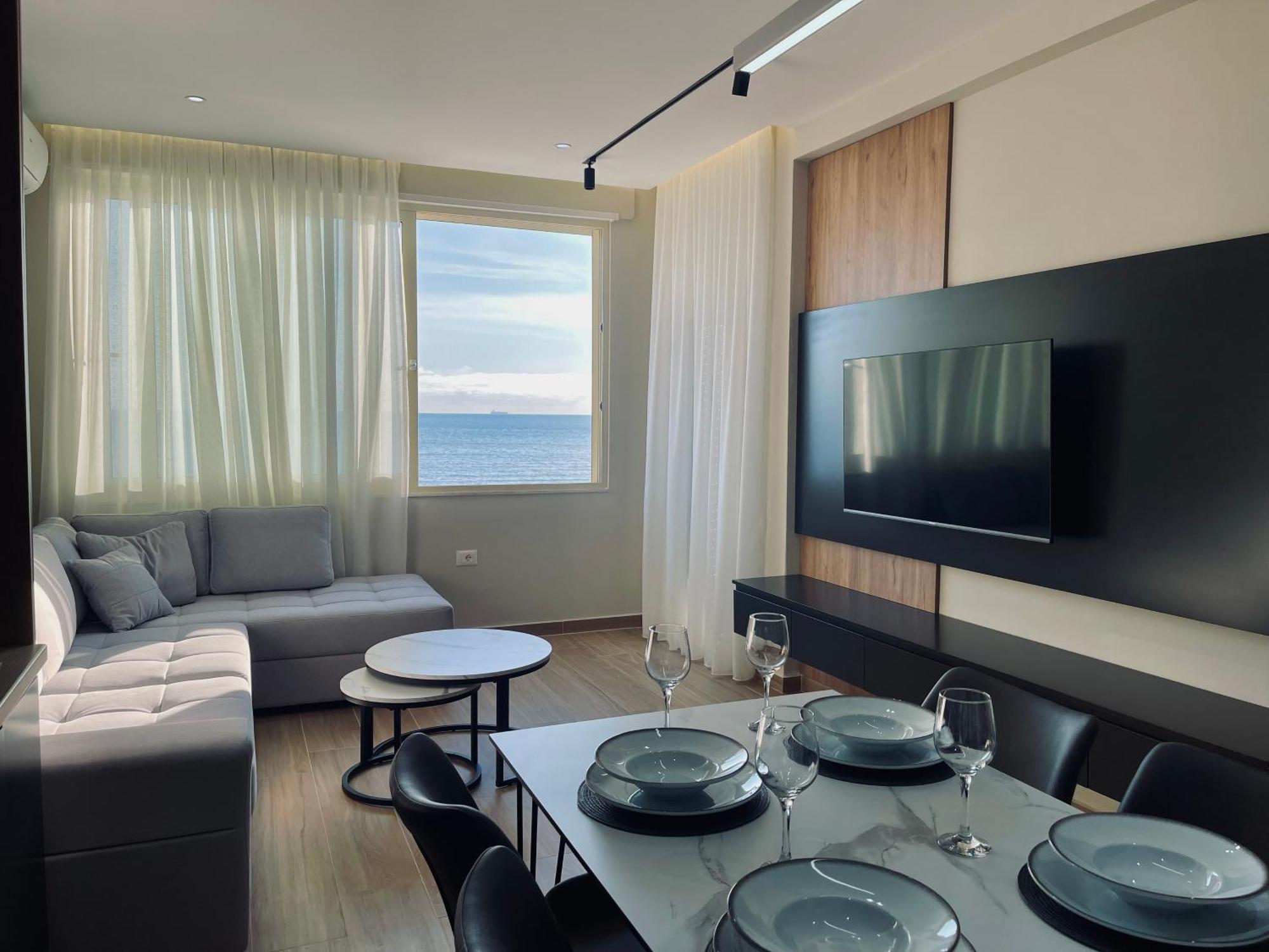 Luxurious Dreamy Seaview Apartment Дуррес Экстерьер фото